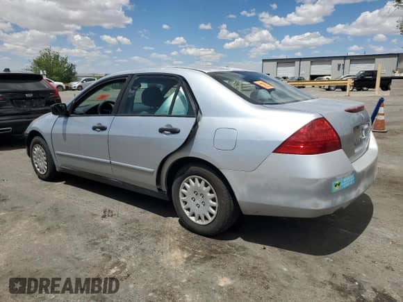 2007 Honda Accord VP с VIN 1HGCM55107A089722, выставлен на аукционе Copart как лот 55077415 с пробегом 148 797 миль миль и Списание • Salvage title. История ставок и продаж доступна на DreamBid. Изображение 2.