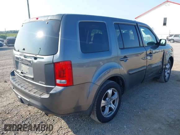 2013 Honda Pilot EX-L with VIN 5FNYF4H5XDB037198, listed as a IAAI auction lot 43182681 with 93,732 mi miles and . Bid and sale history available at DreamBid. Image 4.