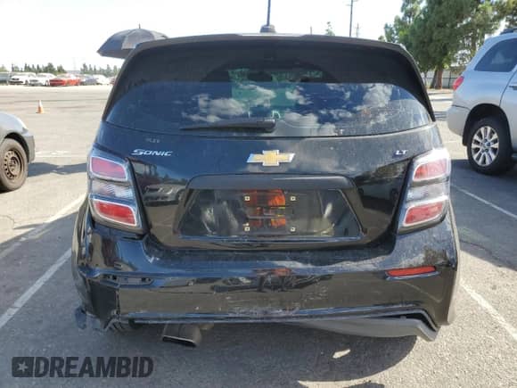 2017 Chevrolet Sonic LT с VIN 1G1JD6SG3H4154088, выставлен на аукционе Copart как лот 70866435 с пробегом 134 070 миль миль и Списание • Salvage title. История ставок и продаж доступна на DreamBid. Изображение 6.