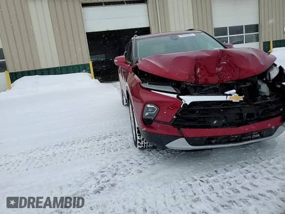 2024 Chevrolet Blazer LT with VIN 3GNKBJRS7RS153873, listed as a Copart auction lot 45945605 with 11,653 mi miles and Salvage title. Bid and sale history available at DreamBid. Image 12.