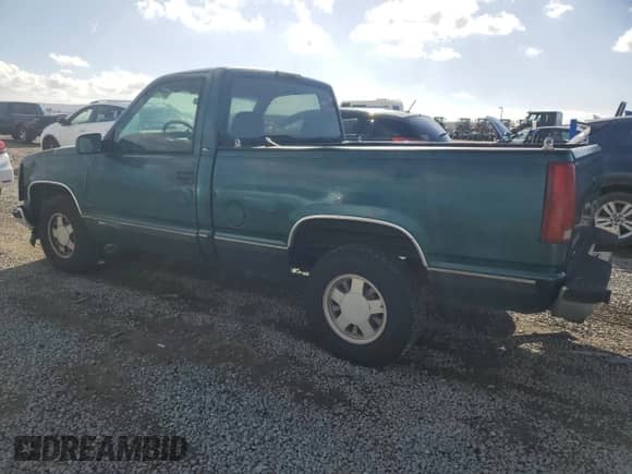 1998 GMC Sierra 1500 z VIN 1GTEC14M1WZ510653, wystawiony jako Copart lot #46268765 z przebiegiem 177 385 mil mil oraz Szkoda całkowita • Salvage title. Historia ofert i sprzedaży dostępna na DreamBid. Obrazek 2.
