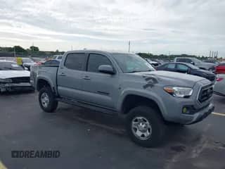 2020 Toyota Tacoma SR5 with VIN 3TMAZ5CN6LM132356, listed as a IAAI auction lot 43092266 with 91,509 mi miles and . Bid and sale history available at DreamBid. Image 1.