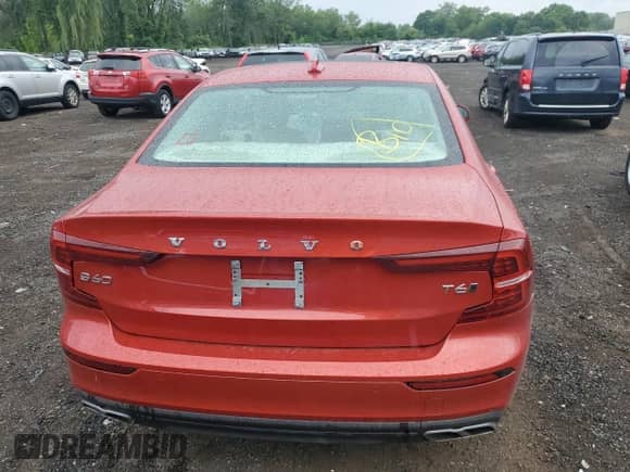 2020 Volvo S60 Momentum с VIN 7JRA22TK9LG065577, выставлен на аукционе Copart как лот 64072795 с пробегом 38 760 миль миль и Списание • Salvage title. История ставок и продаж доступна на DreamBid. Изображение 6.