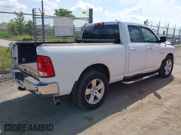 2010 Dodge 1500 SLT with VIN 1D7RV1GP3AS124065, listed as a IAAI auction lot 42504343 with 182,183 mi miles and . Bid and sale history available at DreamBid. Image 4.