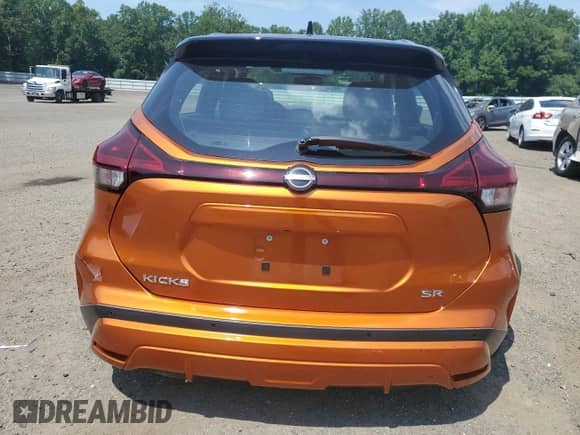2023 Nissan Kicks SR with VIN 3N1CP5DV0PL491584, listed as a Copart auction lot 66767235 with 26,162 mi miles and Salvage title. Bid and sale history available at DreamBid. Image 6.