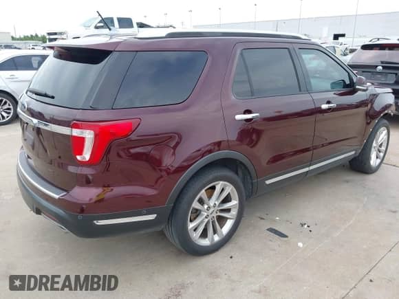 2018 Ford Explorer Limited z VIN 1FM5K7F84JGB26601, wystawiony jako IAAI lot #43070485 z przebiegiem 92 589 mil mil oraz . Historia ofert i sprzedaży dostępna na DreamBid. Obrazek 4.