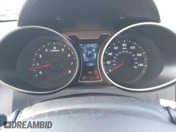 2014 Hyundai Veloster z VIN KMHTC6AD0EU204382, wystawiony jako IAAI lot #40287015 z przebiegiem 110 460 mil mil oraz . Historia ofert i sprzedaży dostępna na DreamBid. Obrazek 7.