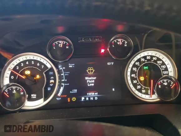 2017 Ram 1500 Big Horn с VIN 3C6RR7LT5HG792852, выставлен на аукционе Copart как лот 80954855 с пробегом 118 728 миль миль и Списание • Salvage title. История ставок и продаж доступна на DreamBid. Изображение 9.