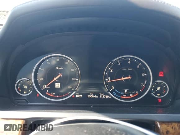 2014 BMW 7 Series ALPINA B7 xDrive z VIN WBAYF8C57ED141815, wystawiony jako Copart lot #82578995 z przebiegiem 112 769 mil mil oraz Szkoda całkowita • Salvage title. Historia ofert i sprzedaży dostępna na DreamBid. Obrazek 9.