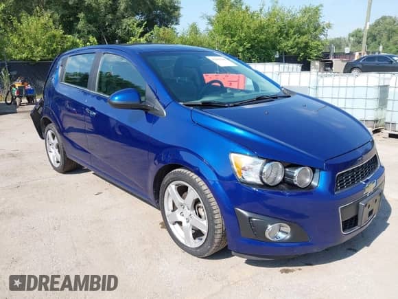 2014 Chevrolet Sonic LTZ with VIN 1G1JE6SB3E4131343, listed as a IAAI auction lot 42888206 with 129,217 mi miles and . Bid and sale history available at DreamBid. Image 1.