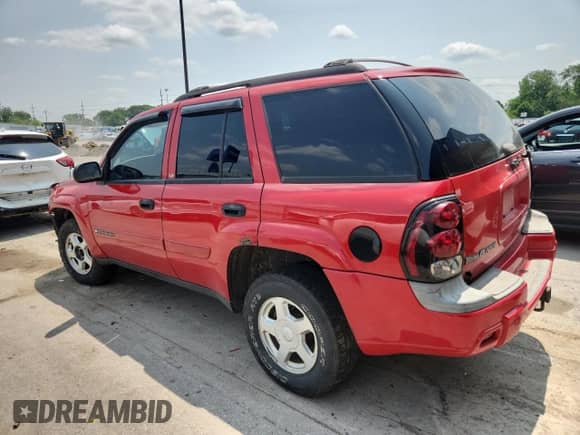 2002 Chevrolet TrailBlazer LS with VIN 1GNDT13S222187218, listed as a Copart auction lot 60282145 with 173,423 mi miles and Salvage title. Bid and sale history available at DreamBid. Image 2.