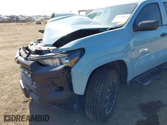 2025 Chevrolet Colorado 2WD Work Truck with VIN 1GCPSBEK0S1188398, listed as a IAAI auction lot 43130664 with 8,364 mi miles and . Bid and sale history available at DreamBid. Image 6.