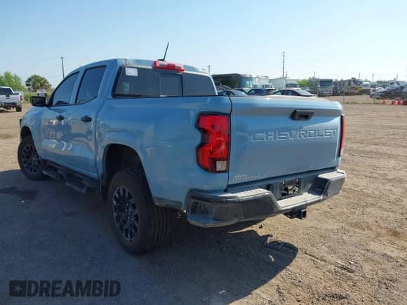 2025 Chevrolet Colorado 2WD Work Truck with VIN 1GCPSBEK0S1188398, listed as a IAAI auction lot 43130664 with 8,364 mi miles and . Bid and sale history available at DreamBid. Image 3.