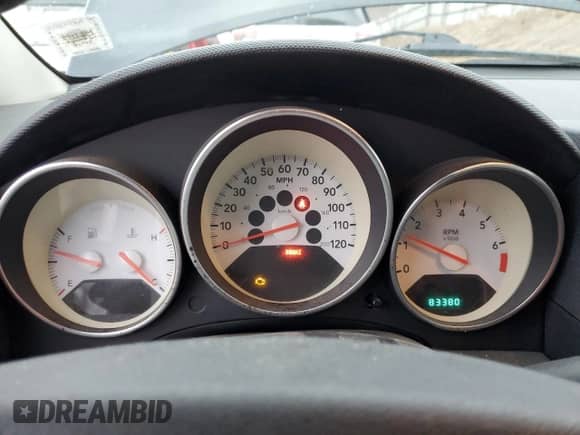 2008 Dodge Caliber SXT with VIN 1B3HB48C78D776294, listed as a Copart auction lot 50064875 with 83,380 mi miles and Clean title. Bid and sale history available at DreamBid. Image 9.
