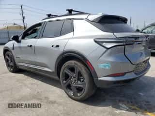 2025 Chevrolet Equinox EV RS с VIN 3GN7DSRP4SS152770, выставлен на аукционе Copart как лот 60284935 с пробегом 1 775 миль миль и Чистый • Clean title. История ставок и продаж доступна на DreamBid. Изображение 2.