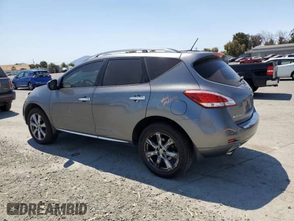2013 Nissan Murano S with VIN JN8AZ1MWXDW312221, listed as a Copart auction lot 60142685 with 297,264 mi miles and Salvage title. Bid and sale history available at DreamBid. Image 2.