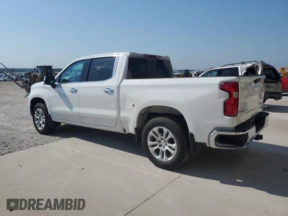 2022 Chevrolet Silverado 1500 LTZ with VIN 1GCUDGET6NZ507652, listed as a Copart auction lot 68886705 with 31,288 mi miles and Salvage title. Bid and sale history available at DreamBid. Image 2.
