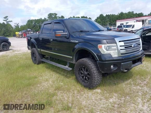 2013 Ford F-150 XL with VIN 1FTFW1ET4DFB66056, listed as a IAAI auction lot 42993227 with 154,424 mi miles and . Bid and sale history available at DreamBid. Image 1.