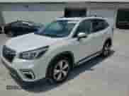 2019 Subaru Forester Touring z VIN JF2SKAWC7KH514752, wystawiony jako Copart lot #69061925 z przebiegiem 55 218 mil mil oraz Szkoda całkowita • Salvage title. Historia ofert i sprzedaży dostępna na DreamBid. Obrazek 14.