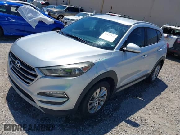 2017 Hyundai Tucson Sport with VIN KM8J3CA26HU340251, listed as a IAAI auction lot 43141156 with 54,707 mi miles and . Bid and sale history available at DreamBid. Image 17.