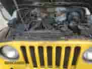 2000 Jeep Wrangler SE with VIN 1J4FA29P9YP787126, listed as a Copart auction lot 69889405 with Not provided miles and Non repairable. Bid and sale history available at DreamBid. Image 11.