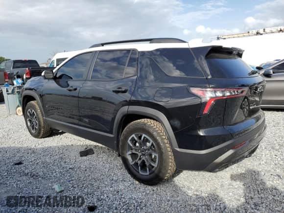 2025 Chevrolet Equinox AWD ACTIV with VIN 3GNAXSEG2SL186056, listed as a Copart auction lot 85129685 with 1,597 mi miles and Salvage title. Bid and sale history available at DreamBid. Image 2.