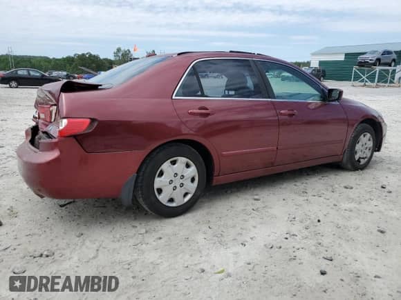 2005 Honda Accord EX-L with VIN 1HGCM558X5A169460, listed as a Copart auction lot 58174265 with 247,495 mi miles and Salvage title. Bid and sale history available at DreamBid. Image 3.