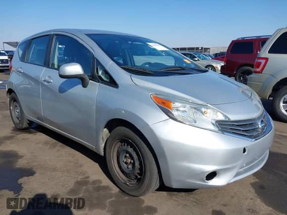 2015 Nissan Note S with VIN 3N1CE2CPXFL391417, listed as a IAAI auction lot 41465498 with 101,573 mi miles and . Bid and sale history available at DreamBid. Image 1.