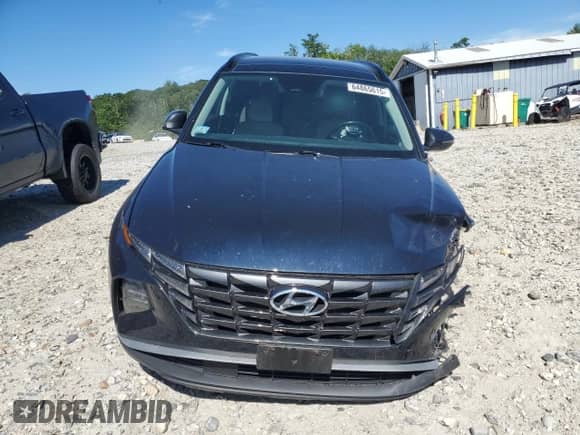 2023 Hyundai Tucson SEL Convenience with VIN KM8JFCA12PU102183, listed as a Copart auction lot 64865615 with 48,630 mi miles and Salvage title. Bid and sale history available at DreamBid. Image 5.