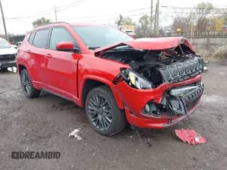 2022 Jeep Compass Limited with VIN 3C4NJDCB4NT177538, listed as a IAAI auction lot 40929076 with 16,608 mi miles and . Bid and sale history available at DreamBid. Image 1.