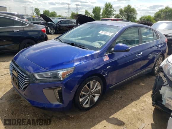 2019 Hyundai Ioniq Limited с VIN KMHC85LC8KU117079, выставлен на аукционе Copart как лот 60196793 с пробегом 81 795 миль миль и . История ставок и продаж доступна на DreamBid. Изображение 1.
