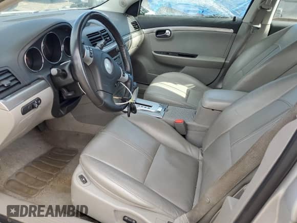 2009 Saturn Aura XR with VIN 1G8ZX57779F105500, listed as a Copart auction lot 81985195 with 189,699 mi miles and Clean title. Bid and sale history available at DreamBid. Image 7.