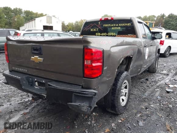 2015 Chevrolet Silverado 1500 Work Truck with VIN 1GCVKPEH7FZ206556, listed as a IAAI auction lot 43430526 with 228,019 mi miles and . Bid and sale history available at DreamBid. Image 4.