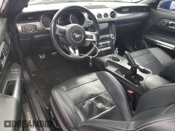 2016 Ford Mustang GT Premium with VIN 1FA6P8CF6G5251371, listed as a Copart auction lot 85391005 with 110,223 mi miles and Salvage title. Bid and sale history available at DreamBid. Image 8.