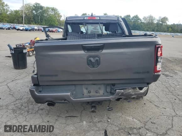 2024 Ram 1500 Big Horn with VIN 1C6SRFFTXRN180551, listed as a Copart auction lot 80147165 with Not provided miles and Salvage title. Bid and sale history available at DreamBid. Image 6.
