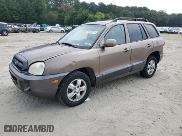 2005 Hyundai Santa Fe GLS с VIN KM8SC73DX5U963846, выставлен на аукционе Copart как лот 67435115 с пробегом 174 301 миль миль и Списание • Salvage title. История ставок и продаж доступна на DreamBid. Изображение 1.