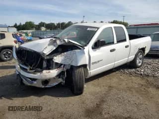 2005 Dodge 1500 SLT with VIN 1D7HU18D35S349336, listed as a Copart auction lot 70754545 with 160,951 mi miles and Salvage title. Bid and sale history available at DreamBid. Image 1.
