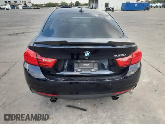 2015 BMW 4 Series 435i with VIN WBA4B1C54FD418276, listed as a Copart auction lot 89534875 with 132,283 mi miles and Salvage title. Bid and sale history available at DreamBid. Image 6.