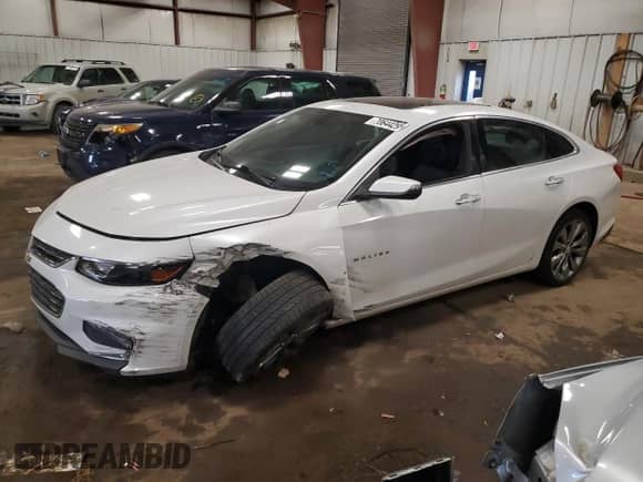 2016 Chevrolet Malibu Premier with VIN 1G1ZH5SX8GF210420, listed as a Copart auction lot 70644295 with 122,053 mi miles and Clean title. Bid and sale history available at DreamBid. Image 1.