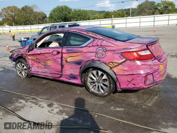 2013 Honda Accord LX-S with VIN 1HGCT1B36DA008297, listed as a Copart auction lot 80485275 with 255,628 mi miles and Salvage title. Bid and sale history available at DreamBid. Image 2.