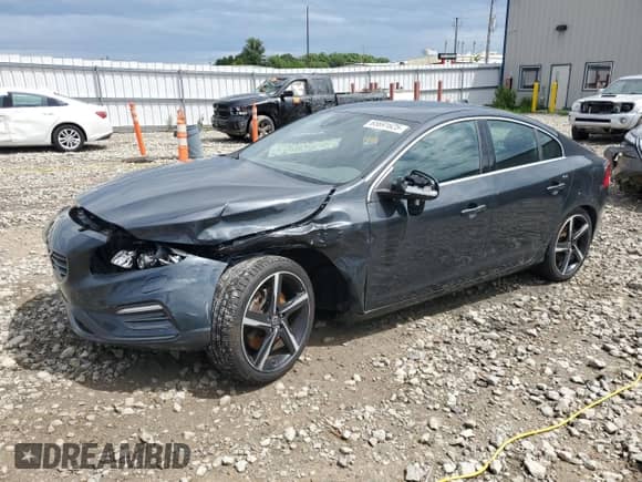 2014 Volvo S60 T6 with VIN YV1902FH2E1293945, listed as a Copart auction lot 65691625 with 54,519 mi miles and Clean title. Bid and sale history available at DreamBid. Image 1.