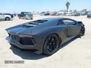 2012 Lamborghini Aventador with VIN ZHWUC1ZD3CLA00334, listed as a IAAI auction lot 41480351 with 13,067 mi miles and . Bid and sale history available at DreamBid. Image 4.