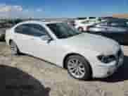 2007 BMW 7 Series 750Li with VIN WBAHN83557DT69589, listed as a Copart auction lot 86040375 with Not provided miles and Clean title. Bid and sale history available at DreamBid. Image 4.