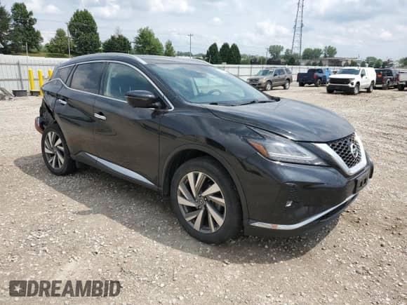 2019 Nissan Murano SL z VIN 5N1AZ2MS1KN163694, wystawiony jako Copart lot #60787395 z przebiegiem 88 438 mil mil oraz Szkoda całkowita • Salvage title. Historia ofert i sprzedaży dostępna na DreamBid. Obrazek 4.