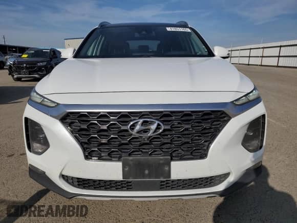 2019 Hyundai Santa Fe Limited z VIN 5NMS53AA9KH016803, wystawiony jako Copart lot #41851165 z przebiegiem 178 432 mil mil oraz Szkoda całkowita • Salvage title. Historia ofert i sprzedaży dostępna na DreamBid. Obrazek 5.