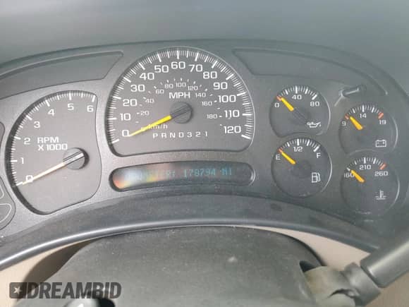 2006 Chevrolet Tahoe Z71 с VIN 1GNEK13T96R166542, выставлен на аукционе Copart как лот 66554445 с пробегом 178 794 миль миль и Списание • Salvage title. История ставок и продаж доступна на DreamBid. Изображение 9.