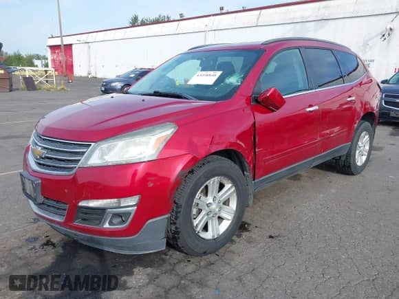 2014 Chevrolet Traverse LT с VIN 1GNKRGKD2EJ157304, выставлен на аукционе IAAI как лот 43098848 с пробегом 128 224 миль миль и . История ставок и продаж доступна на DreamBid. Изображение 2.