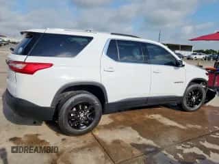 2018 Chevrolet Traverse LT Cloth z VIN 1GNERGKWXJJ109638, wystawiony jako Copart lot #61358505 z przebiegiem 118 414 mil mil oraz Szkoda całkowita • Salvage title. Historia ofert i sprzedaży dostępna na DreamBid. Obrazek 3.