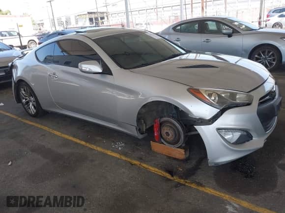 2013 Hyundai Genesis Coupe Track с VIN KMHHU6KJ9DU106148, выставлен на аукционе IAAI как лот 42961569 с пробегом 154 900 миль миль и . История ставок и продаж доступна на DreamBid. Изображение 1.