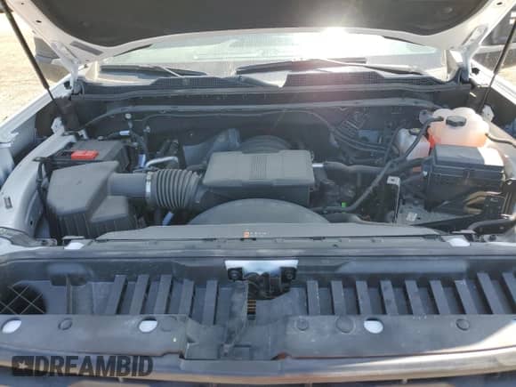 2025 Chevrolet Silverado 2500 with VIN 2GC4KME7XS1117990, listed as a Copart auction lot 57278315 with 12,242 mi miles and Salvage title. Bid and sale history available at DreamBid. Image 11.